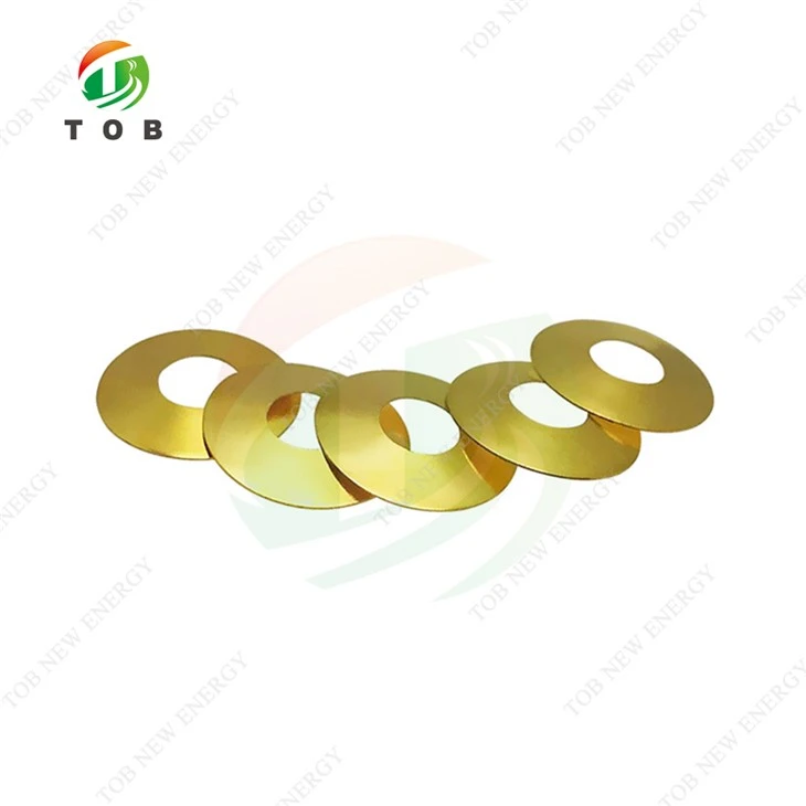 Gold-coat Coin Cell Cases
